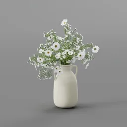 White daisies flowers