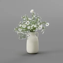 White daisies flowers