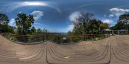 Wooden road during daytime