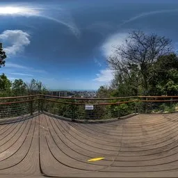 Wooden road during daytime