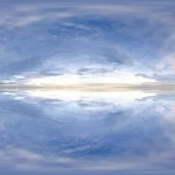 Infinite Real Sky - Cloudy Sunset