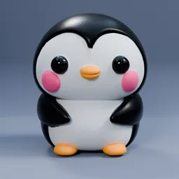 Penguin Toy - 3D Print