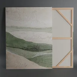 Painting "Green Field"