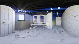 Modern Public Bathroom HDRI