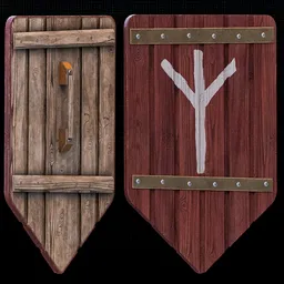 Viking Wooden Shield
