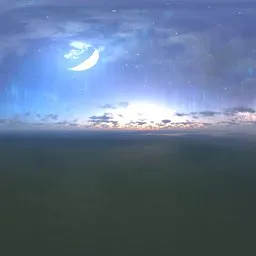 Aurora Dark Night Clouds