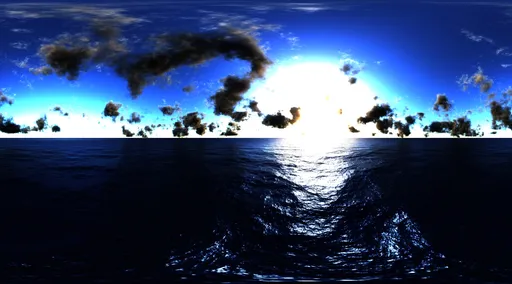 Ocean Sunrise Sky