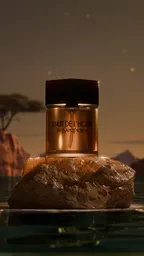 Luxurious Perfume on Water