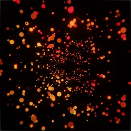 Particle animation loop
