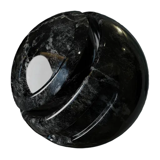 Black Polished Marble