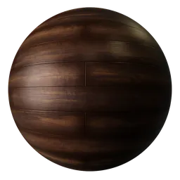 Wood Floor Old Dark Walnut