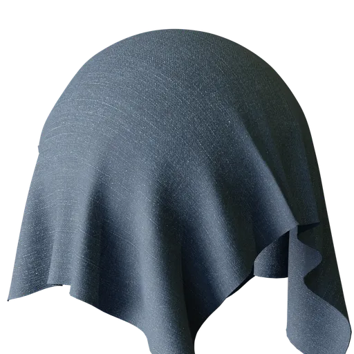Dark Blue Denim Fabric