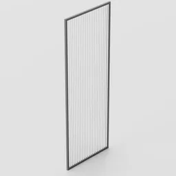 Fluted Glass Divider