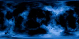 Blue Nebula in Space