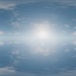 Bright Blue Sky Outdoor