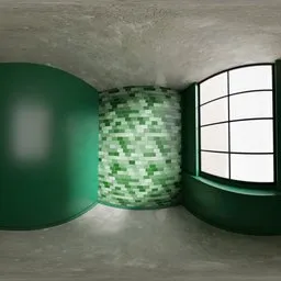 Modern simple Light Studio Interior HDRI