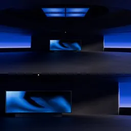 Indoor Billboard Display Mockup Scene
