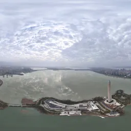 Highsky river green grass