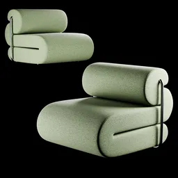 Kamppi Armchair by Gianfranco Ferré Home