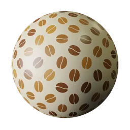 Coffee Bean Wrapping Paper
