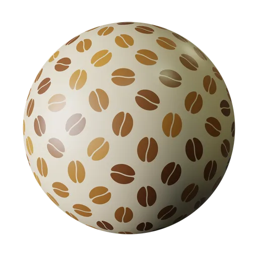 Coffee Bean Wrapping Paper