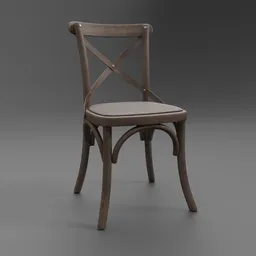 Madeleine Leather Side Chair