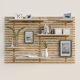 Shelf with Decoration