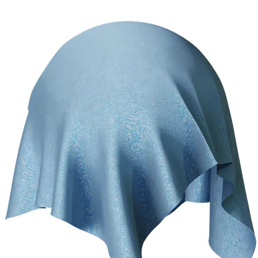 Blue fabric