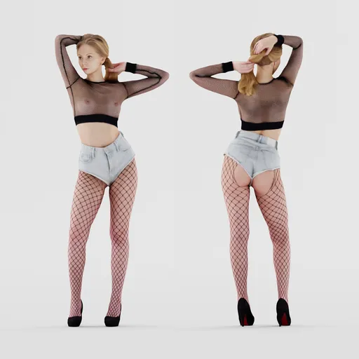Sexy woman posing