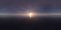 Pink Golden Clouds Sunset