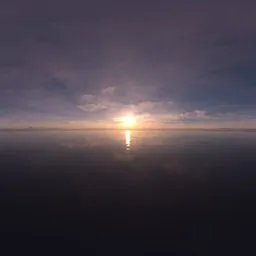 Pink Golden Clouds Sunset