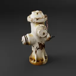 Weathered Fire Hydrant