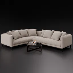 Sofa Soft Island Sectional