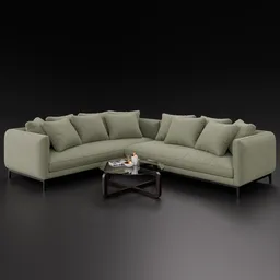 Sofa Soft Island Sectional