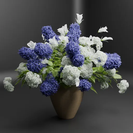 Flower plant decorations