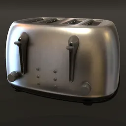 Modern Round Bread Toaster
