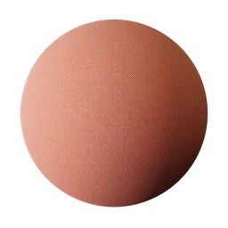 NYLON Fabric Terracotta Red