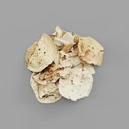 Stack of Dried Roti Flatbreads
