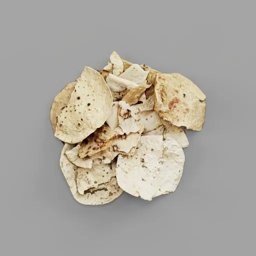 Stack of Dried Roti Flatbreads