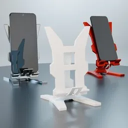 Mobile Phone Holder - Mech Style