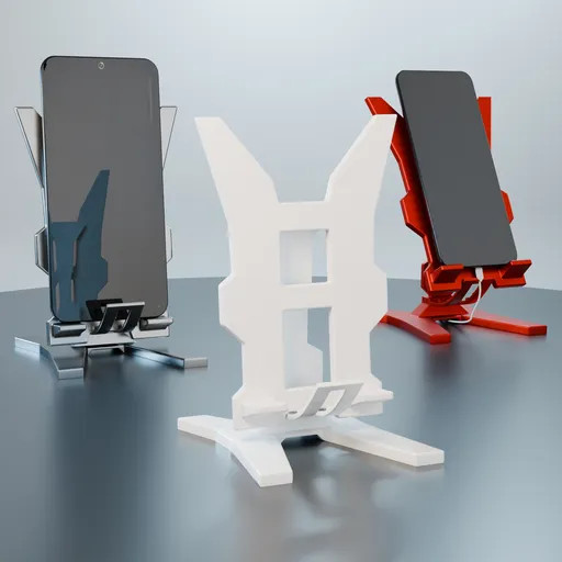 Mobile Phone Holder - Mech Style