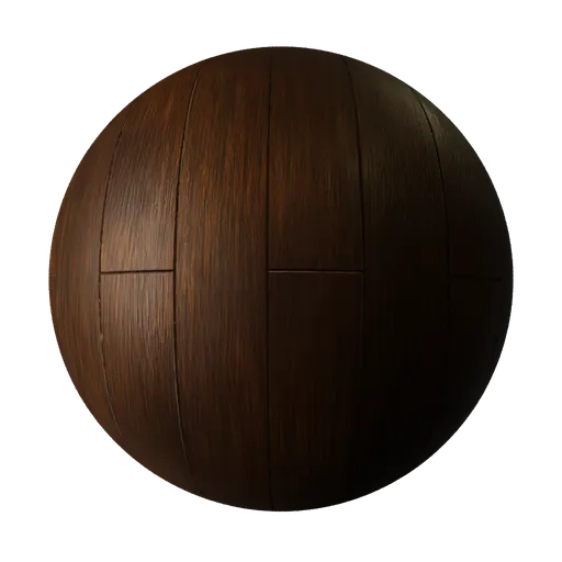 High-quality 2K PBR Antique Oak Wood Floor material with realistic textures and depth for 3D modeling.