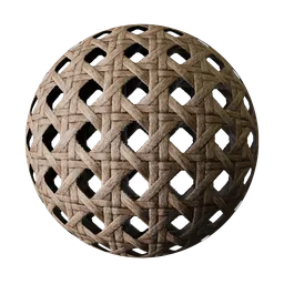 Woven Rattan Jute