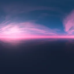 Pink Blue Colorful Sky