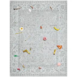 Playful Confetti Map Carpet