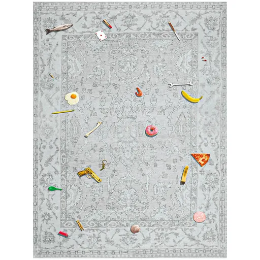 Playful Confetti Map Carpet