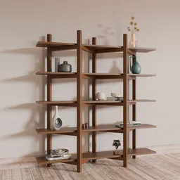 Japandi Bookshelf