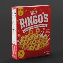 Cereal Red Box