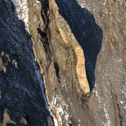 Erroded Rock Formation Mountain