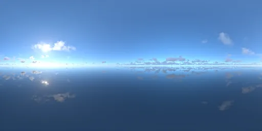 Open clear sky